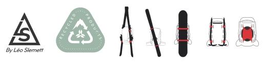 ウィンターハイキング用バックパック「Arva Ride」シリーズの特長